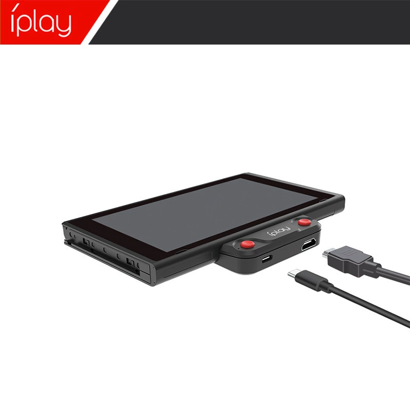 Портативный HDMI переключатель для трансляции изображения с консоли Switch на ТВ (конвертер видео для зеркалирования)