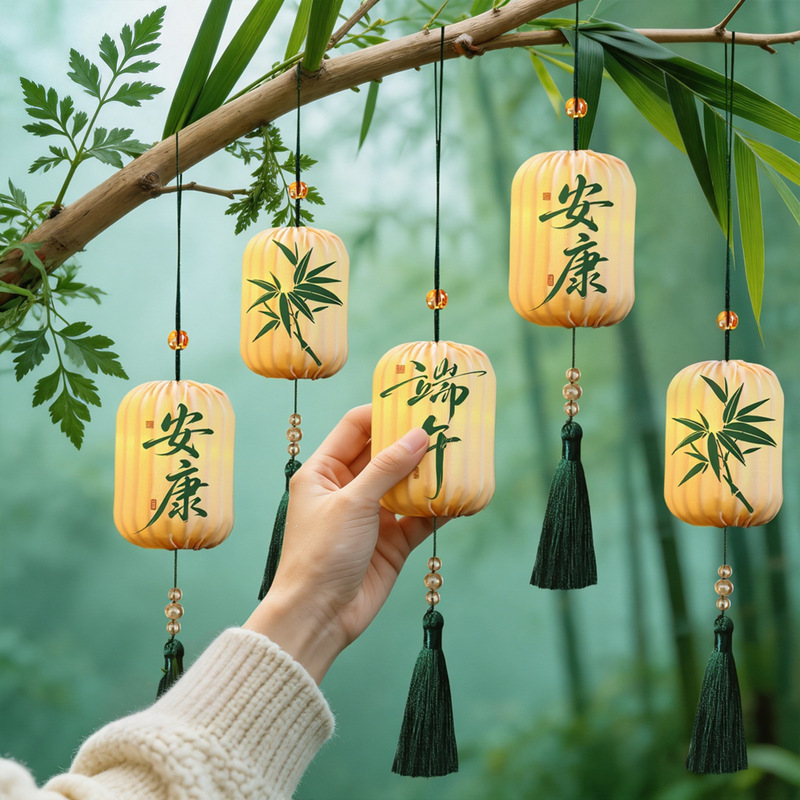 Dragon Boat Festival Lantern Hanging Decorations 2026 New Model Outdoor Scenic Spot Glowing Lanterns Hanging Ornaments for Mall and Shop Atmosphere Decoration Dragon Boat Festival Lantern Hanging Decorations 2026 New Model Outdoor Scenic Spot Glowing Lanterns Hanging Ornaments for Mall and Shop Atmosphere Decoration