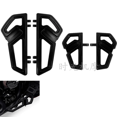 Suitable for Harley Soft-tail Fat Boy Heirator Big Glider Street Road King CVO Road Front and Rear Pedals Large Pedals