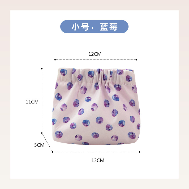 Lápiz labial cosmético bolsa auricular Bluetooth clave metralla almacenamiento lindo portátil monedero mini bolsa de almacenamiento de impresión