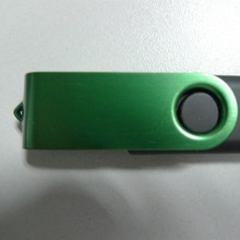 深圳优盘外壳工厂雾银旋转壳铝合金彩色五金塑胶USB壳出口U盘外壳