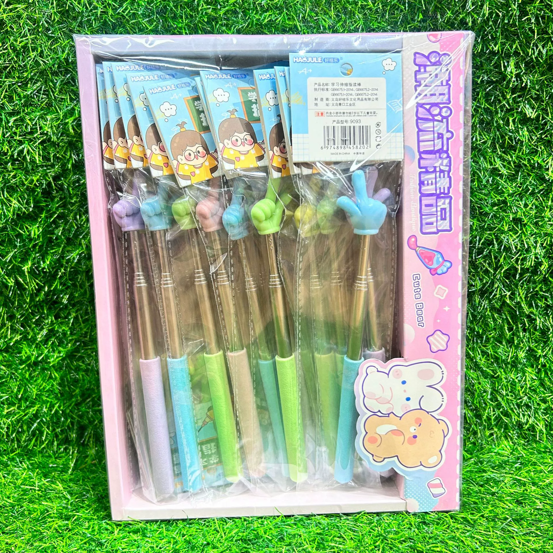 Телескопический указатель для чтения палки для чтения детей для чтения