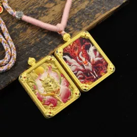 钥匙扣;金属工艺品;唐卡画像