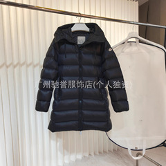 毒家版本25ssM家经典系列 SUYEN娃娃 女士中长款连帽羽绒服外套