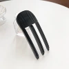Three-tooth comb-black