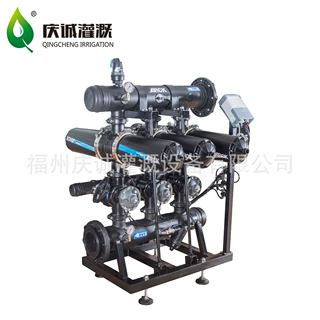 H型双体式反冲过滤系统 ARCK过滤器自动反冲洗砂石过滤器农业灌溉