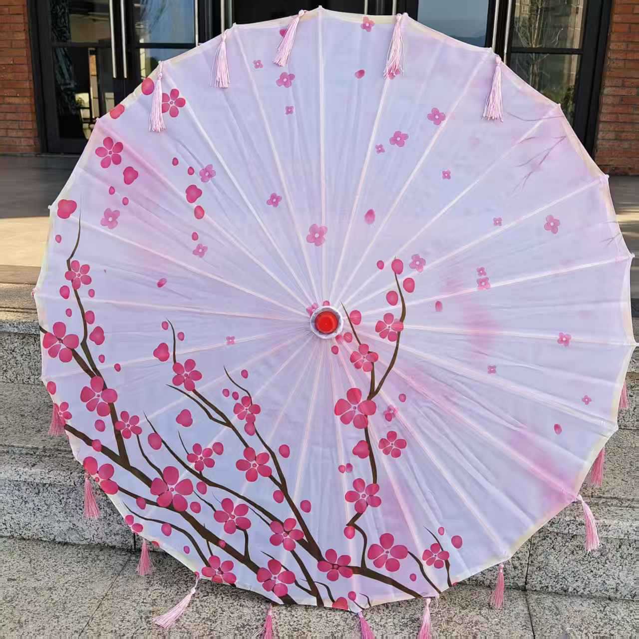 파우더 술과 만화 벚꽃