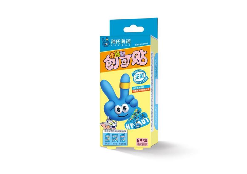 海氏海诺医用卡通防水创口贴大号弹力透气超大型一次性创可贴正品|undefined
