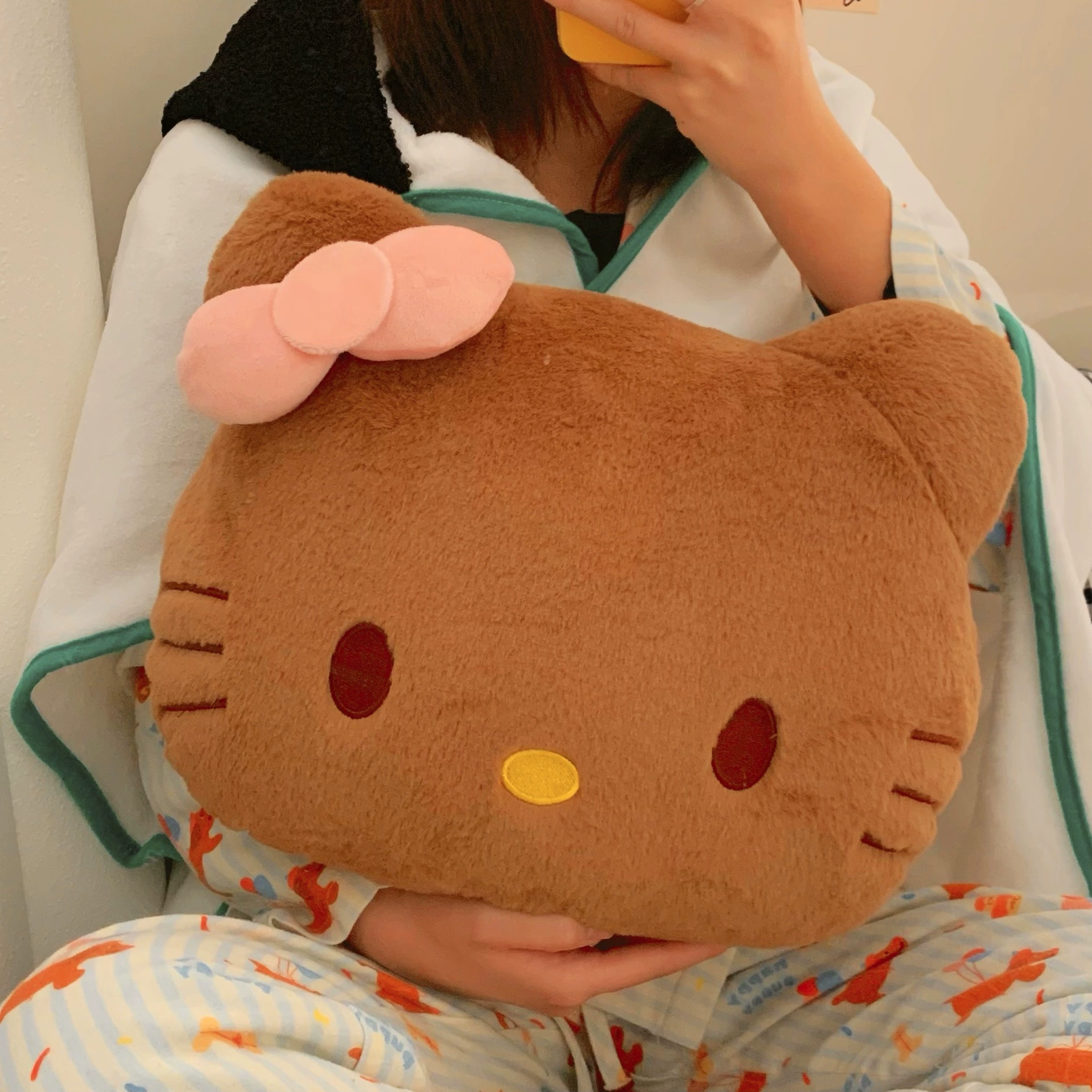 Cute pillow for bed, sofa, doll, cat