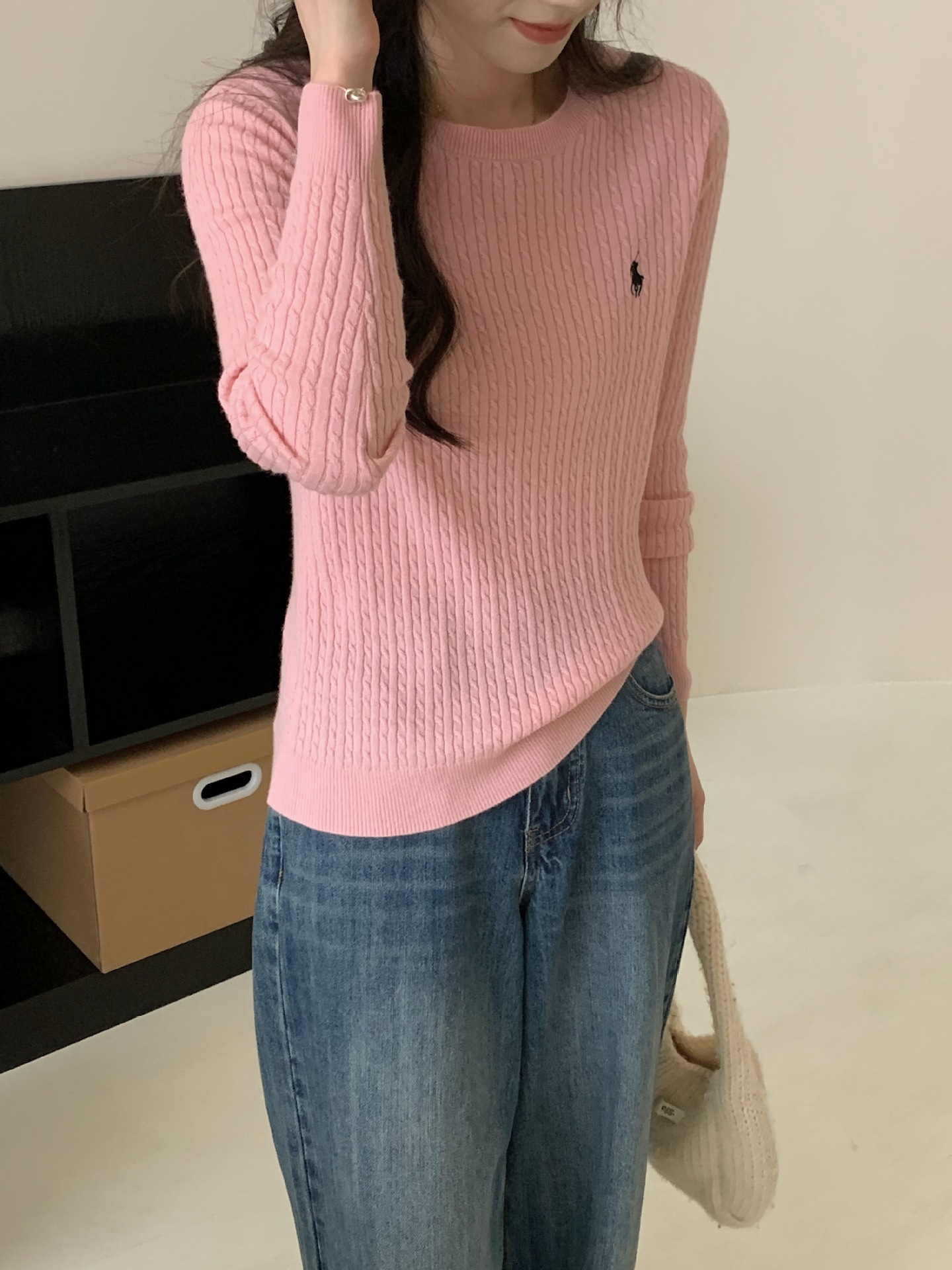 autumn woolen elegant sweater