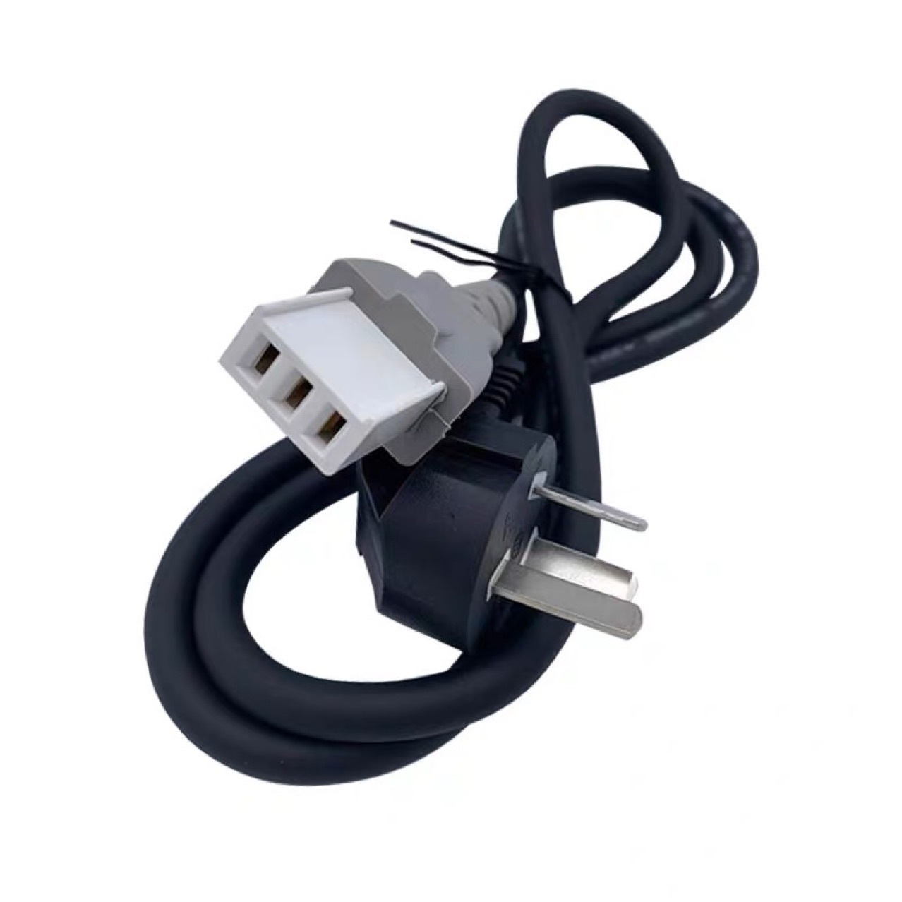 멀티 스타 전기 밥솥 주전자 전원 코드 다기능 밥솥 플러그 프라이팬 플랫 입 3 홀 와이어 플랫 헤드