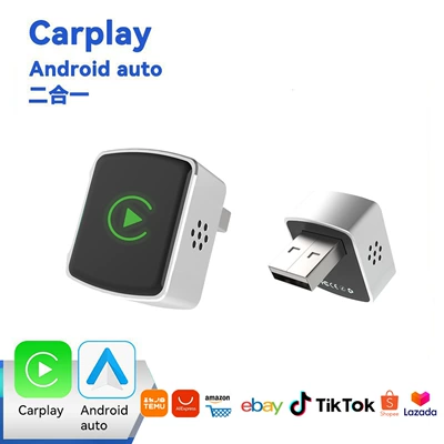 box adapter for Apple | Simsiz CarPlay və Android Auto