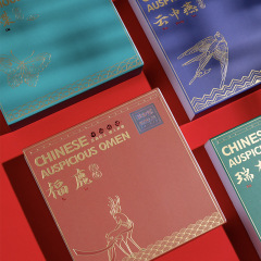 原創國風文創禮品金屬書籤禮盒裝學生教師節禮物送老師祥瑞書籤