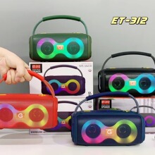 ET-312跨境无线蓝牙音箱便携式户外手提蓝牙音响低音炮插卡音箱