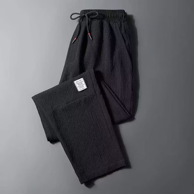 Working Pants Men's Working Loose Thin Ice Silk Working Pants Non-Magnetic Non-Iron Quick-Drying Breathable Sports Pants