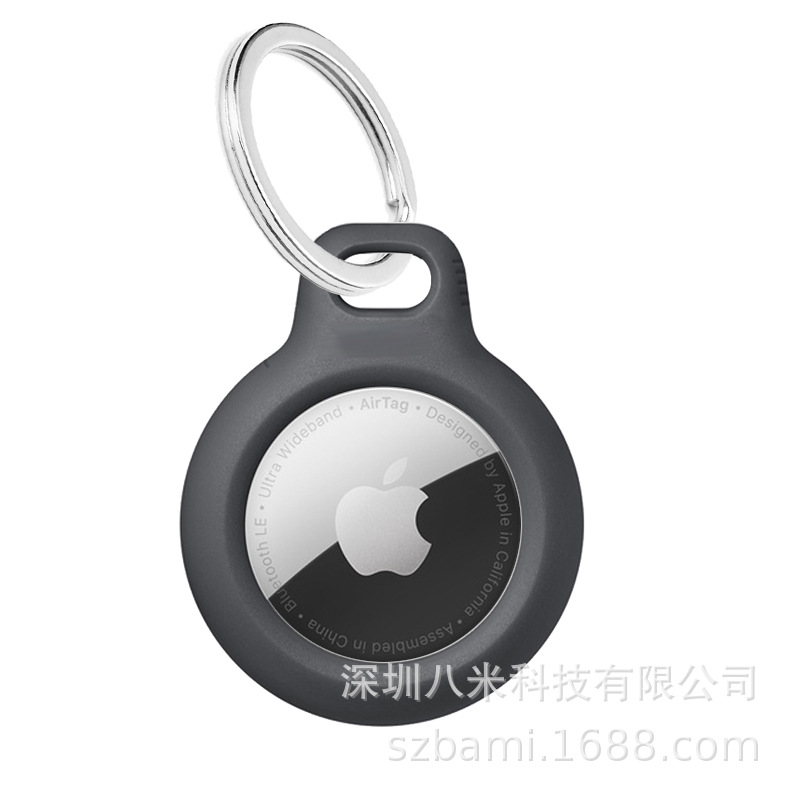 Aplicable a Apple airtag funda protectora airtags funda protectora Apple localizador anti-perdido dispositivo cordón ABS