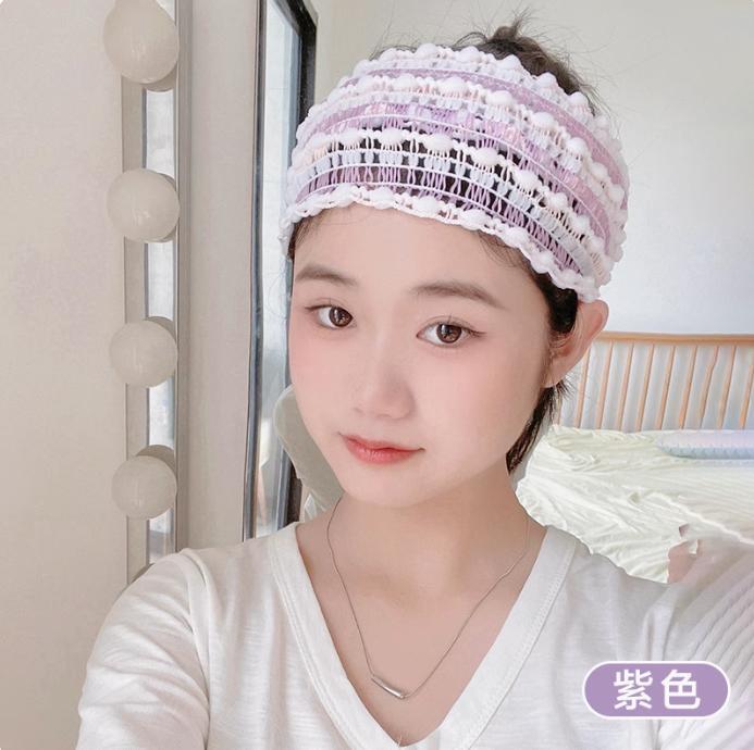 洗顔やマスクを貼る女性用伸縮性ヘアバンド、幅広のシンプルな滑り止めヘアバンド、ウォッシュとメイクアップ用のヘッドバンド、ヘッドギア|undefined
