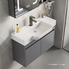 A9L小戸型浴室トイレ壁掛け式洗面器セラミック洗面器組合せ洗面台プール大腹