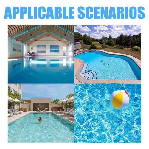 Swimming Pool Effervescent Cleaning Tablets Multi-Functional Cleaning Tablets Instant Cleaning and Dewatering Water Cleaning Doser Set