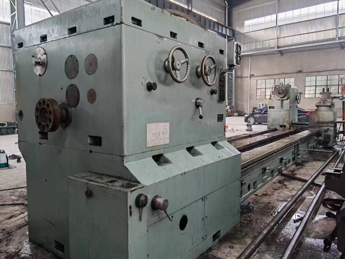 出售二手青海C61250x8-40-1卧式车床二手61250普车