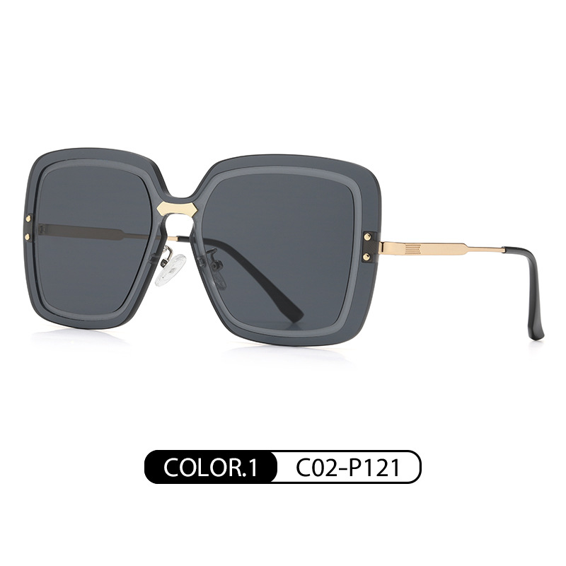 Venta al por mayor de efectivo nuevas gafas de sol de moda street shooting gafas de sol al aire libre JS8522 gafas de sol de montura grande europeas y americanas