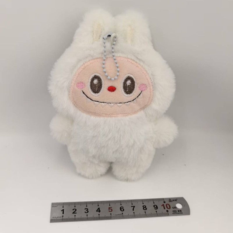 大号拉布布卡通毛绒公仔玩偶挂件少女书包装饰钥匙扣珠链挂饰批|undefined