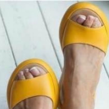 Women's New 2020 Summer Sports Slides, European and American Plus Size Flat Low Heel Fish Mouth Fashion Thick Sole Women's Sandals