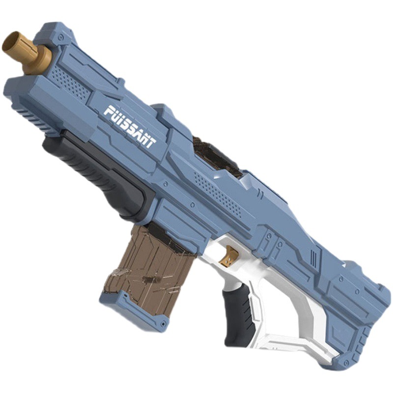 Pistolas de agua eléctricas para niños cuidadosamente seleccionadas, con gran capacidad, absorción automática de agua, pistolas de agua de alta presión, juguetes de agua transfronterizos, pistolas de agua