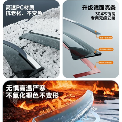 Rain shield Eado X5PLUS/UNIZ/UNIV/UNIK rain and