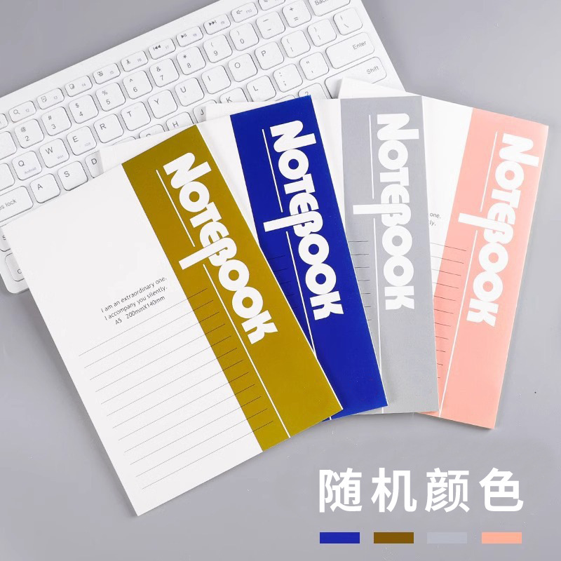 Cuaderno de negocios transfronterizos caja de regalo personalizada logotipo impresible hoja de papel cuaderno de notas notas de reunión