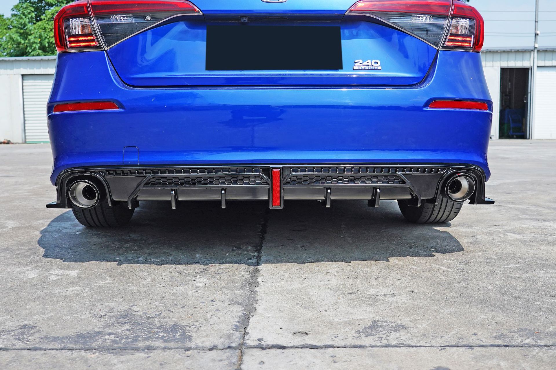 Suitable for 22 models of the 11th generation Civic modification: rear lip, rear spoiler, rear bumper, front splitter, front lip, side skirts, and rear wing