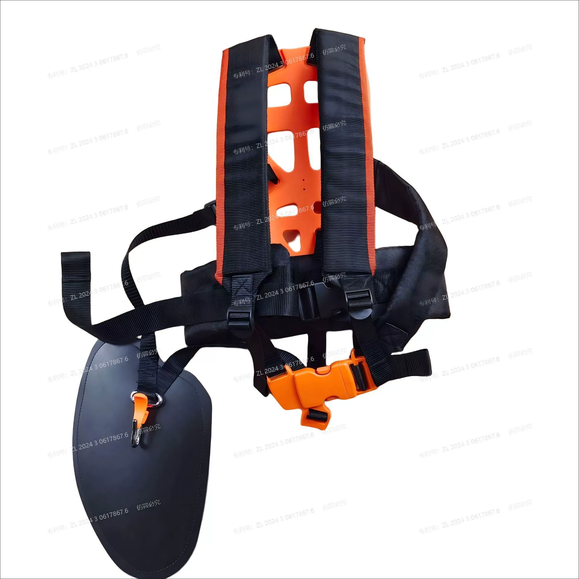 Популярный трансграничный ремень для газонокосилки WL, новый стиль, двойной плечевой ремень, утолщенный, износостойкий, мягкий, с подкладкой, удобный и экономящий силы