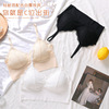 Silk tube top, bra top, wireless bra, top with cups, protective underware, underwear, lifting effect, suitable for import