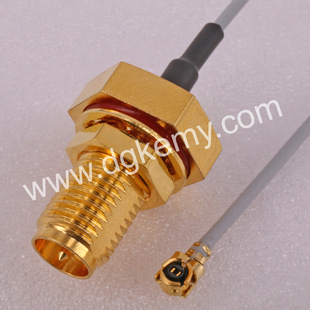 IP67 68 ��ˮPP SMAֱĸ�^IPEX MHF U.FL1.37mm�W���ߘ�׼(�F؛)