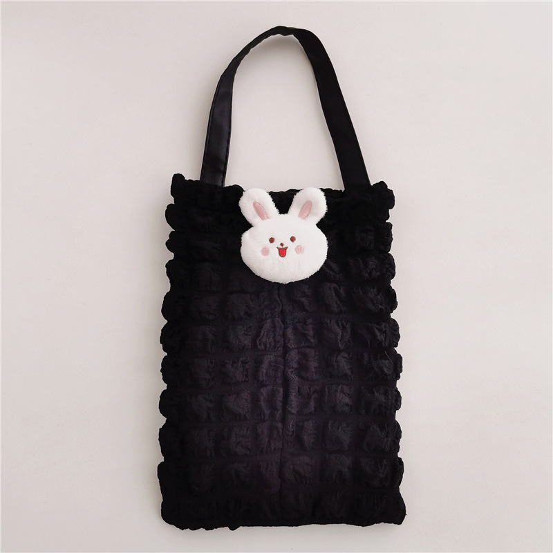 Korean-style cute bear tissue box cover for car seat backs, suitable for babies and children