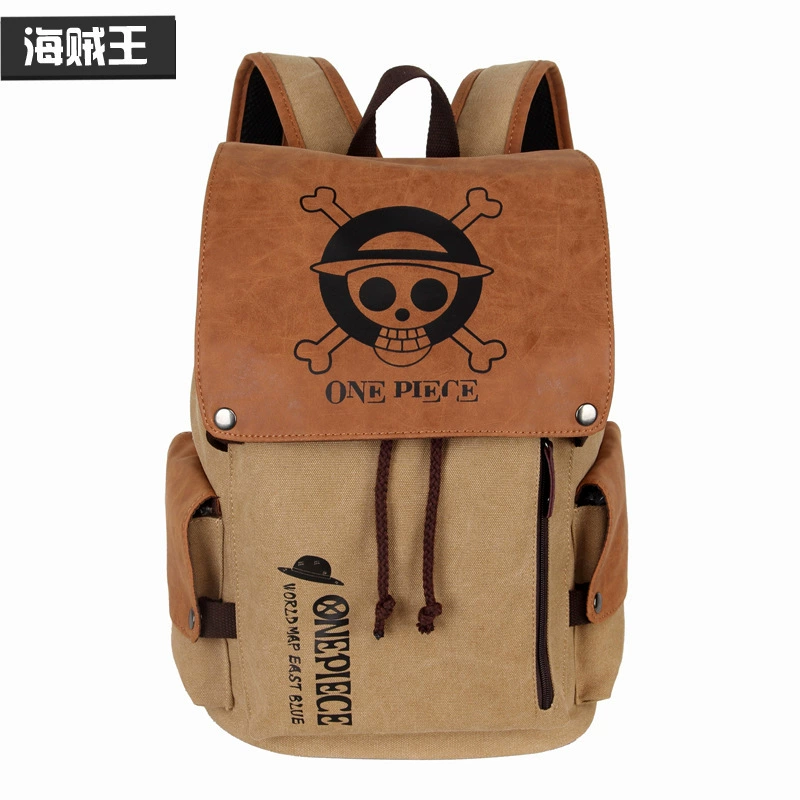 Кулон рюкзак Anime Backback Tokyo Fairy Tail One Piece Green Valley Canvas Bag