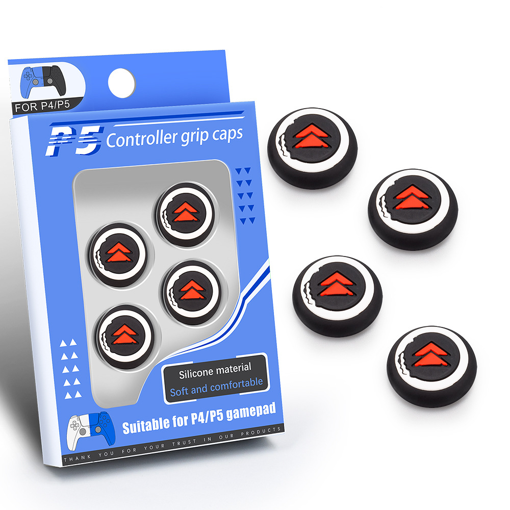 En stock PS5 mango Rocker Cap tapa de silicona PS5 juego mango Rocker tapa protectora botón tapa traje