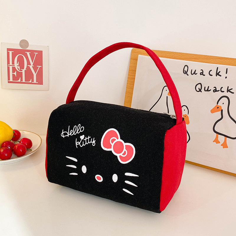 KT 블랙 화장품 가방