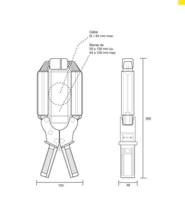 法国CA D38N 电流探头 Chauvin Arnoux 专业工业用 进口原装
