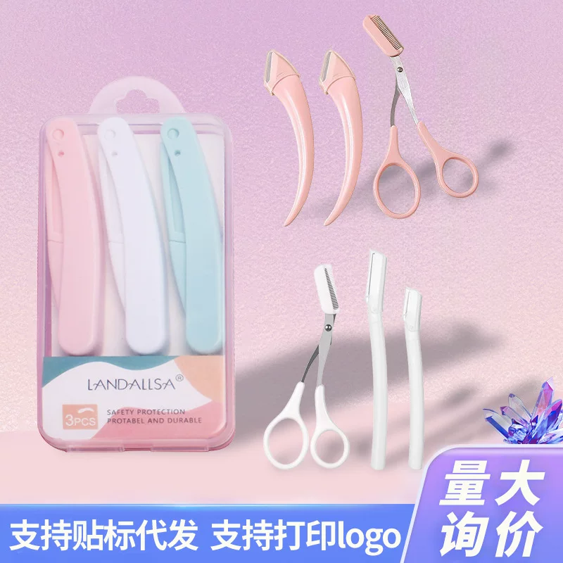 Handheld changeable cosmetic razor, for beginners, for beauty salons