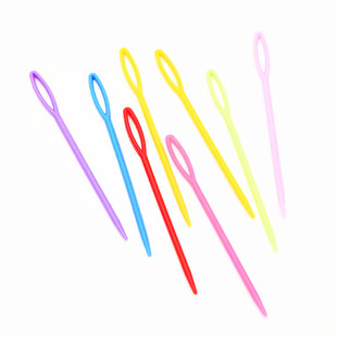 ABS new plastic sewing needle knitting tool sweater wool needle big eye sewing plastic needle 1000 PCs/bag needle