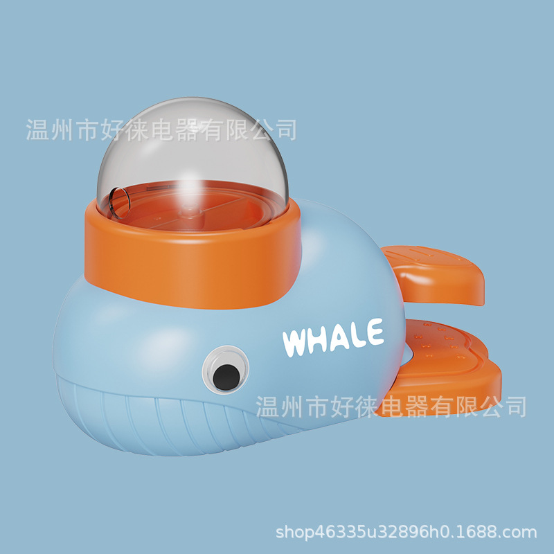 신상품 작은 고래 블루 + 뚜껑 3개