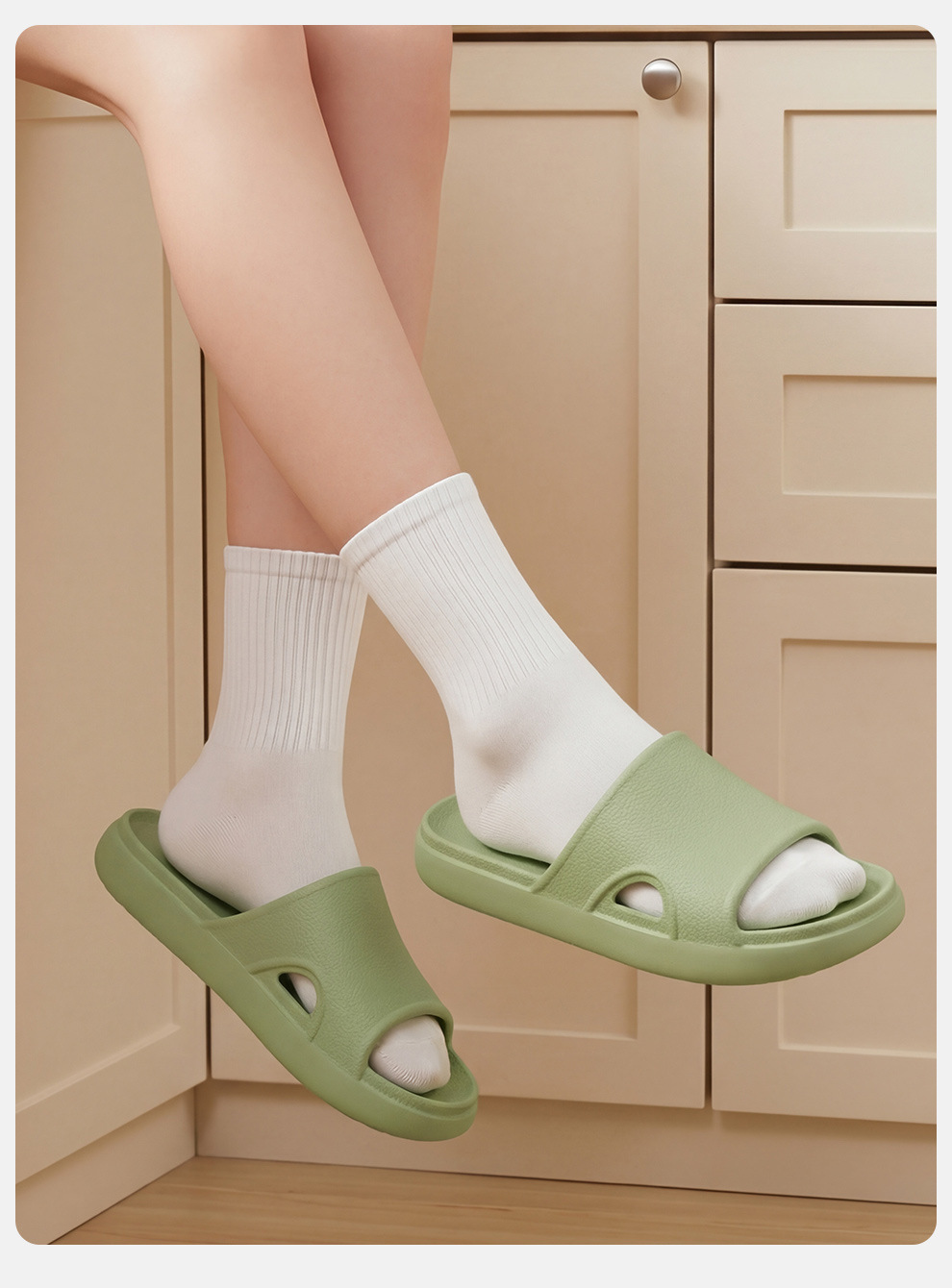 Antislip badkamer slippers voor dames en heren eva zachte zool_voghion.com