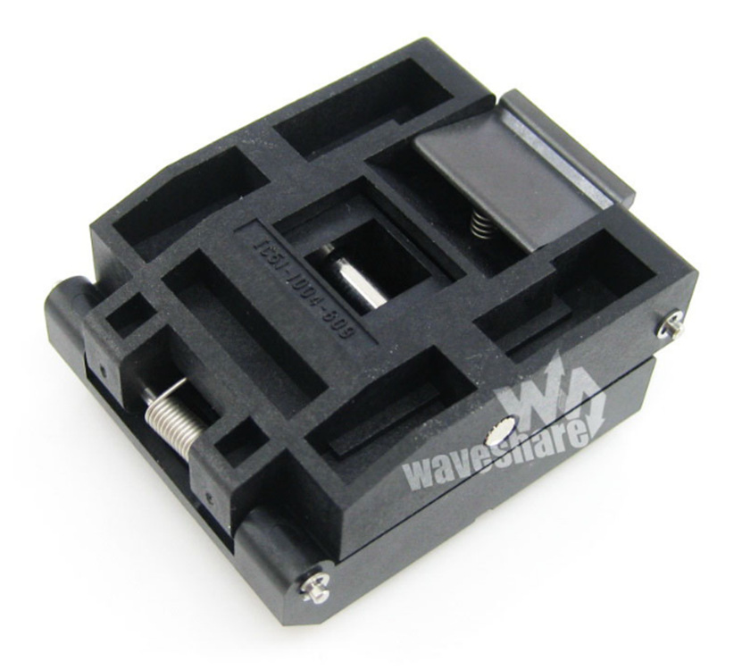 QFP100 PQFP100 TQFP100 IC芯片烧写 测试 引脚间距0.5mm 测试座