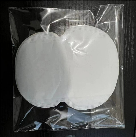 Calcomanías absorbentes del sudor de las axilas de los hombres y las mujeres invisible ultrafina ropa absorbente del sudor pegatinas collar a prueba de sudor pegatinas verano transpirable almohadilla absorbente del sudor toalla