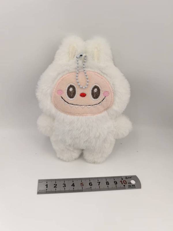 大号拉布布卡通毛绒公仔玩偶挂件少女书包装饰钥匙扣珠链挂饰批|undefined