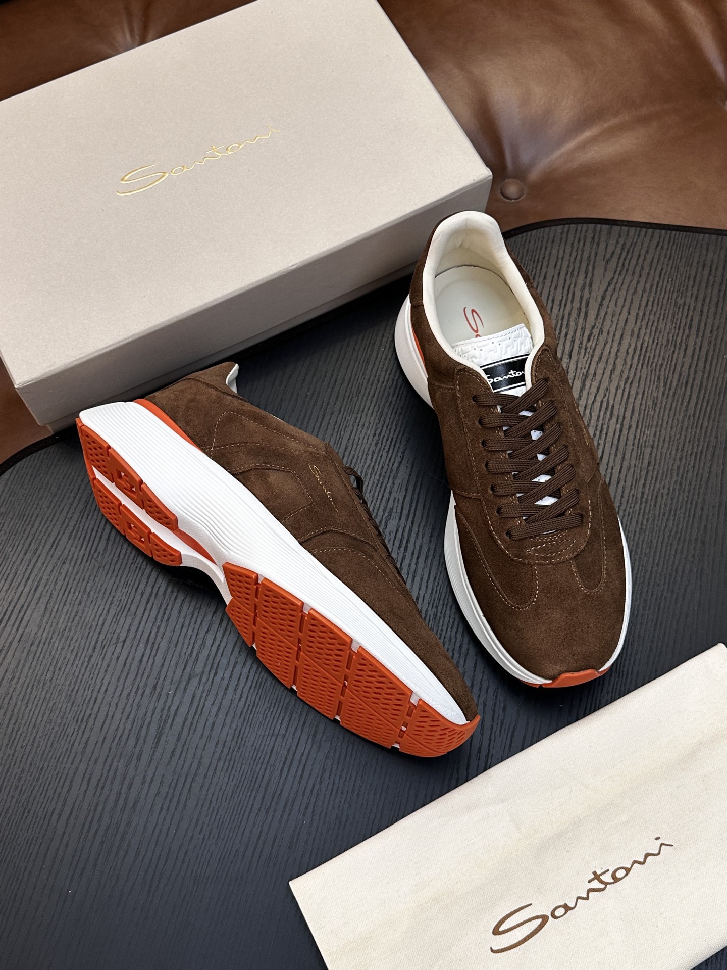 Dark brown