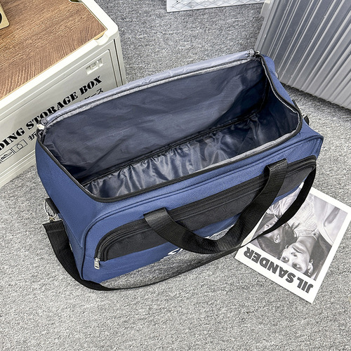 New  Autumn Sports Fitness Bag for Men, Hand-held Business Trip Luggage Bag, Korean Style Casual Crossbody Bag for Short Trips