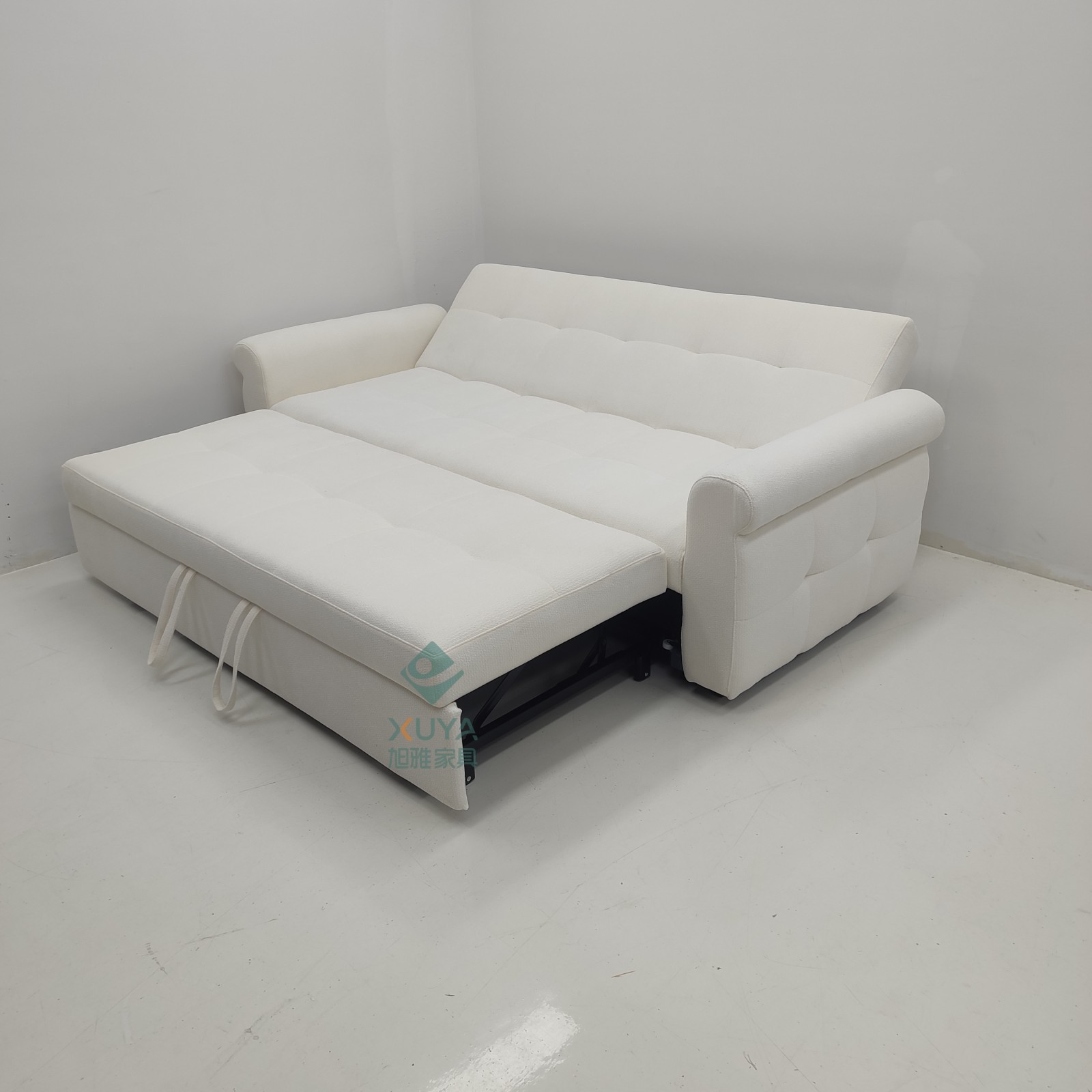 Sofá moderno simple pequeño tipo cama cambiante sala de estar apartamento doble triple sofá cama retráctil VIP cama plegable