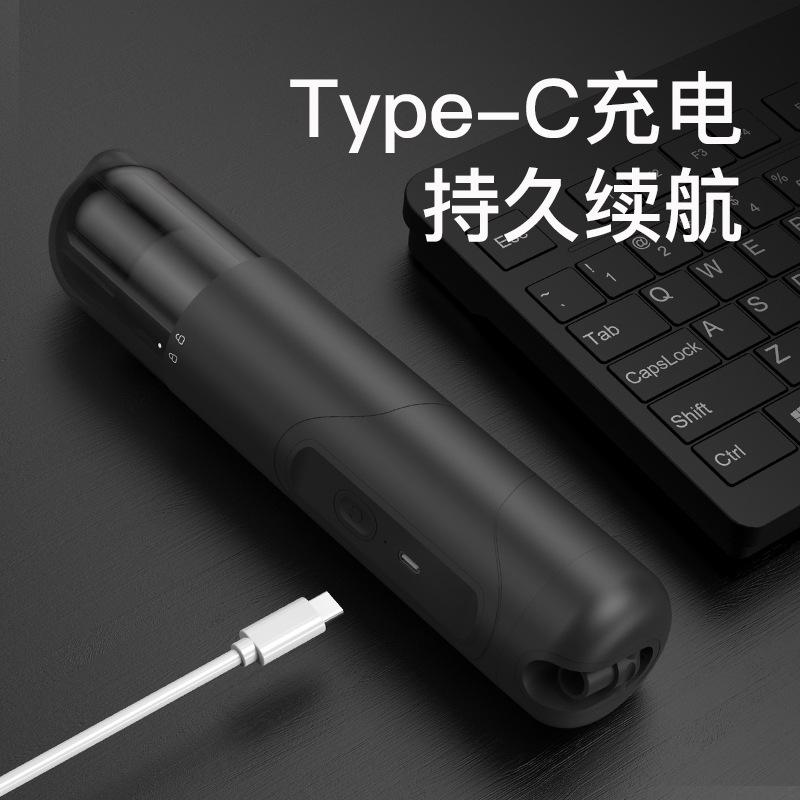 跨境热销小型迷你便携式车家两用吹尘器 手持汽车无线车载吸尘器